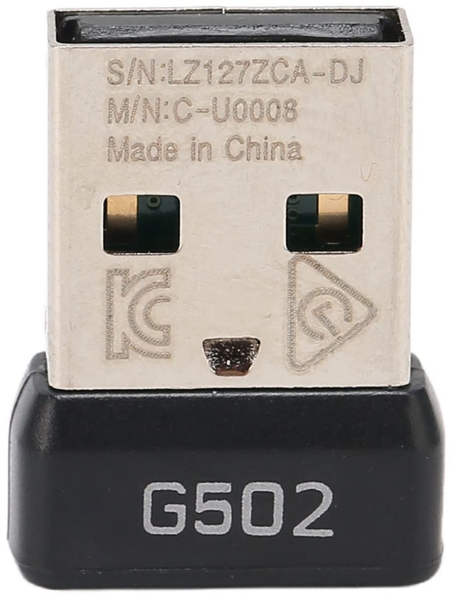 Dailygoody - USB-ontvanger - Draadloze muisadapter - Betrouwbaar signaal - Kleine en compacte vorm - Plug-and-play oplossing - Geschikt voor computer