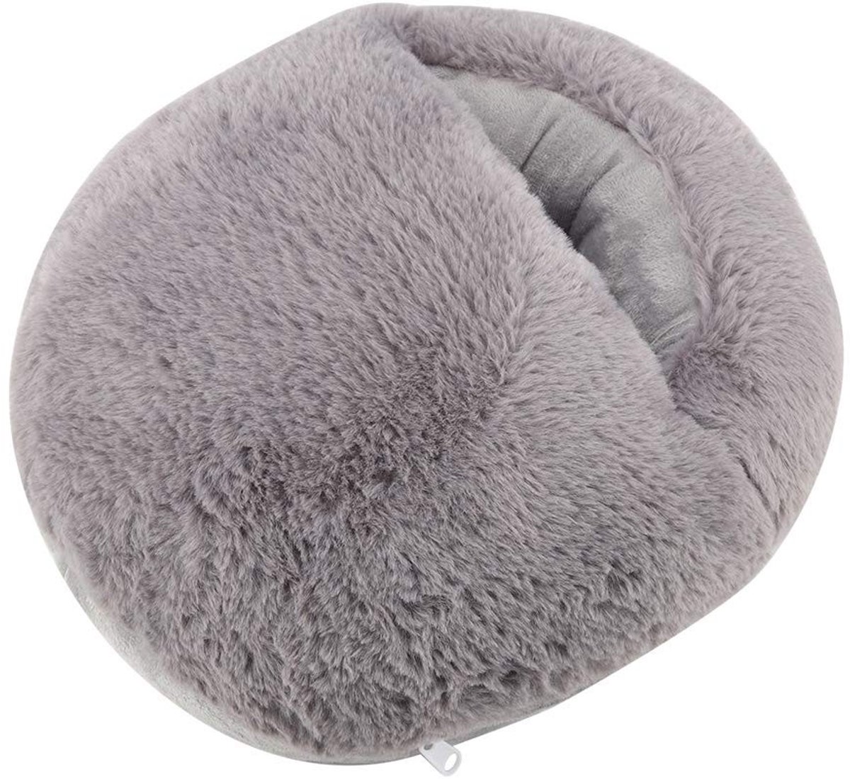 Store_8 - Verwarmde Voetenwarmer - USB Oplaadbaar - Pluche Voetverwarmer - Grijs - Elektrisch Verwarmingskussen - Ideaal voor Winter - Voor Binneng... — cadeau in Wonen & Interieur - foto 8