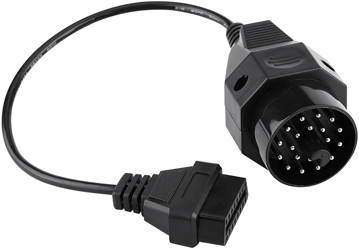 ONF3 - 20 Pin naar 16 Pin Adapter - Professionele Scanner Kabel - Draadboom Connector - Betrouwbare Diagnostiek - Geschikt voor E36 E38 E39 E46 ...