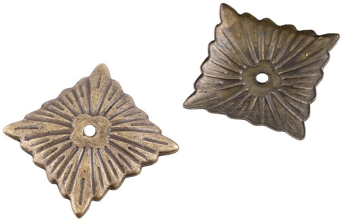 Walfront Retro Decoratieve Spijkers - 100 Stuks in Antiek Brons en Ijzer