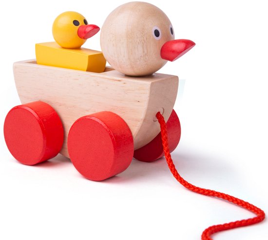 Bigjigs Eend en Eendje van Merkloos — afbeelding 2