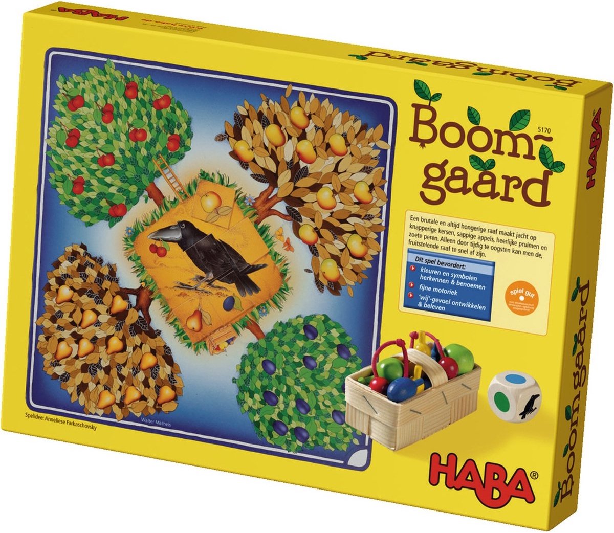 HABA De Boomgaard Spel - Fruitspel tegen de raaf — afbeelding 5