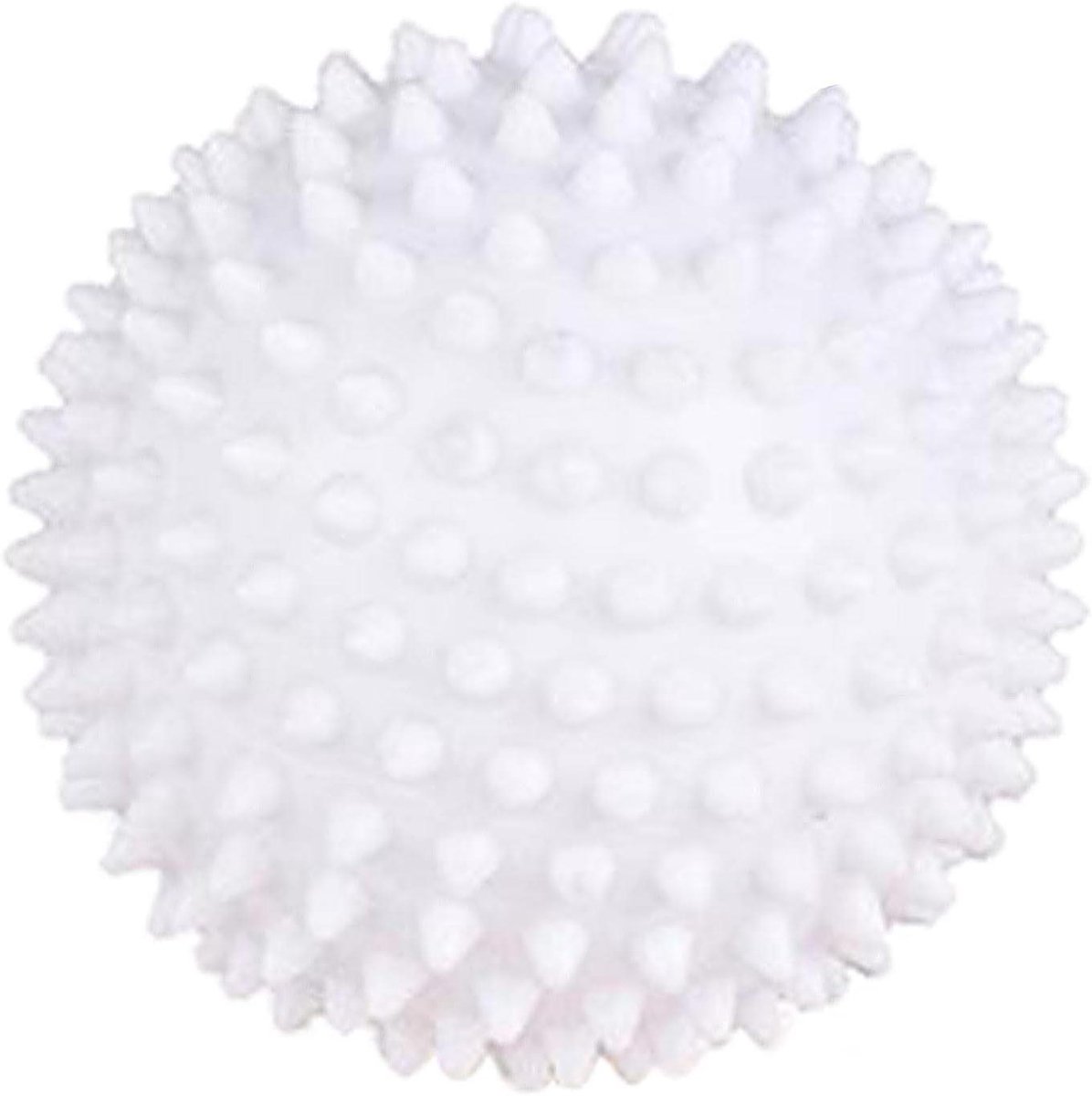 Voetmassage Bal - Spiky Massager - Spierontspanning - Hol en buigzaam - 75cm Diameter - Wit