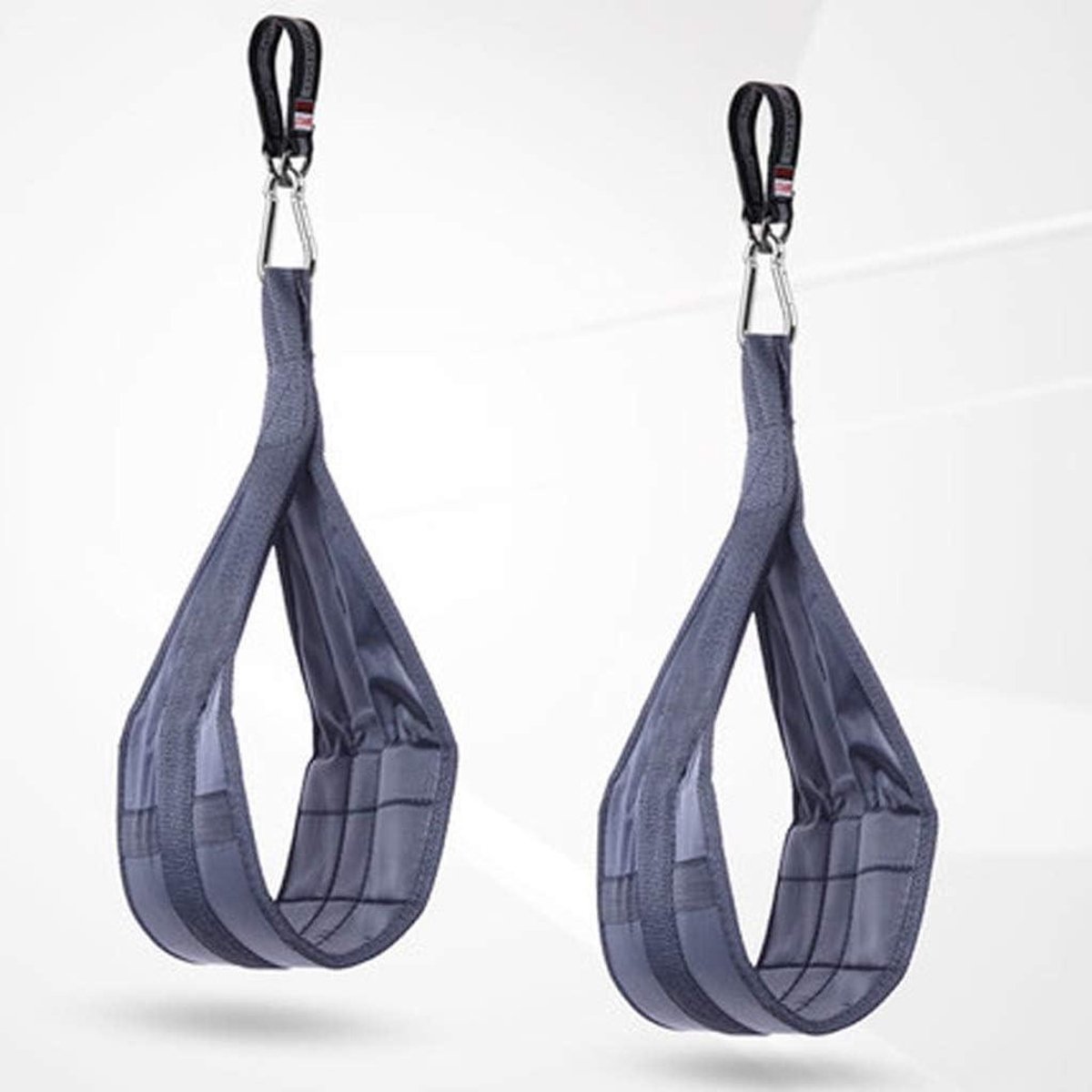 Fitness Sling Bandjes - Buikspier Trainer - Kracht Training - Heavy Duty Nylon - Tot 120kg - Zwart