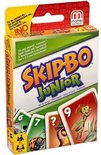 Doos met Skip-Bo Junior kaartspel. Met grappige dierenkaarten.