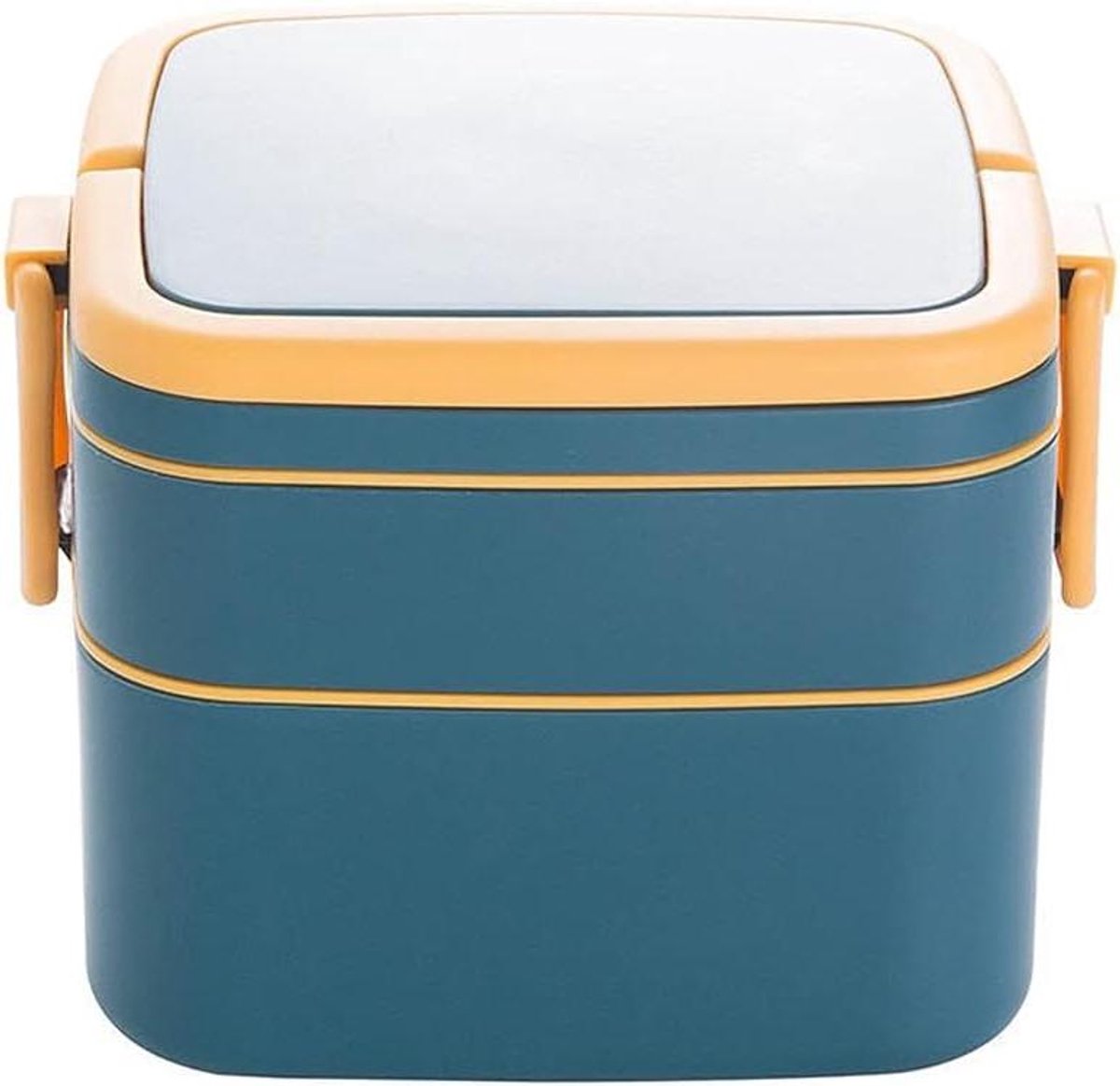 Lunchbox - Voedselcontainer - Gezonde maaltijden - Lekvrije compartimenten - 1100ml - A