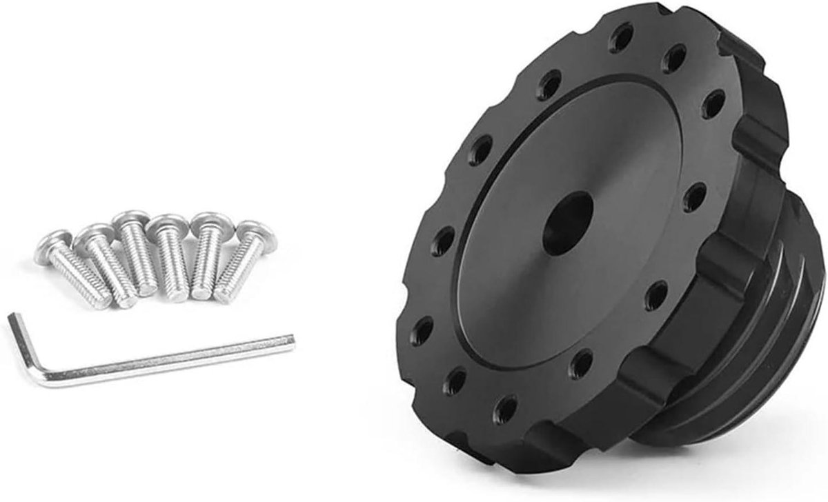 Schakelpaddle Extensie - Stuurwiel Adapter - Race Simulatie - Aluminium Legering - 75mm - Zwart