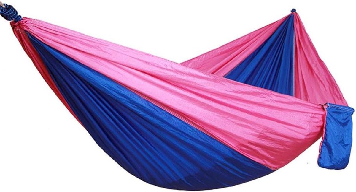 Draagbare Hangmat - Kampeerhangmat Schommel - Buiten Ontspannen - Lichtgewicht Parachutestof - Tot 227kg - Kleur A