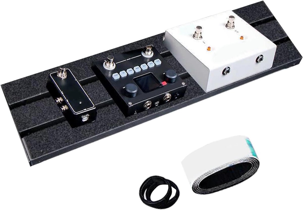 Gitaar Pedaalbord - Effectenboard - Muziek Maken - Modulaire Opbouw - 48.5 cm - Meerkleurig