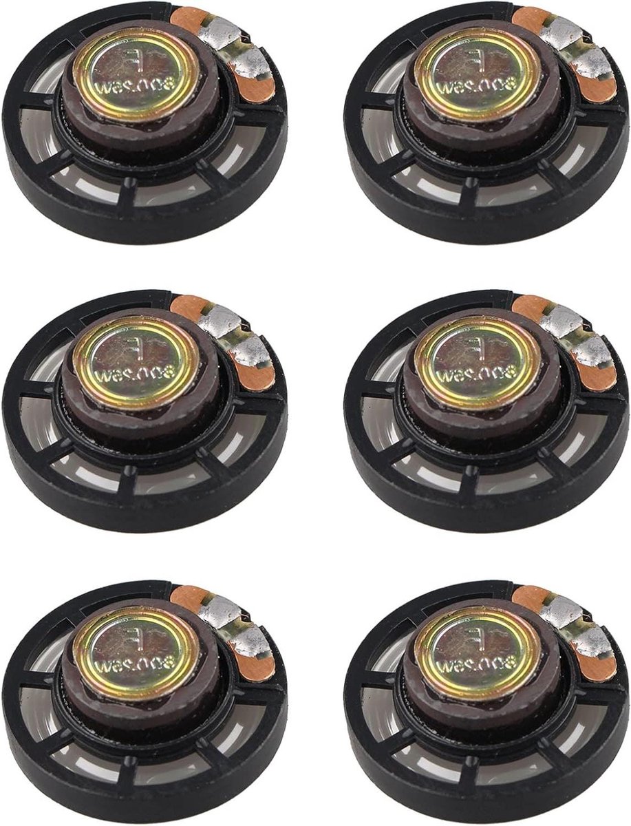 Magneetluidspreker - Mini Speaker - DIY Projecten - Interne Magneet - 28.5mm Diameter - Zwart