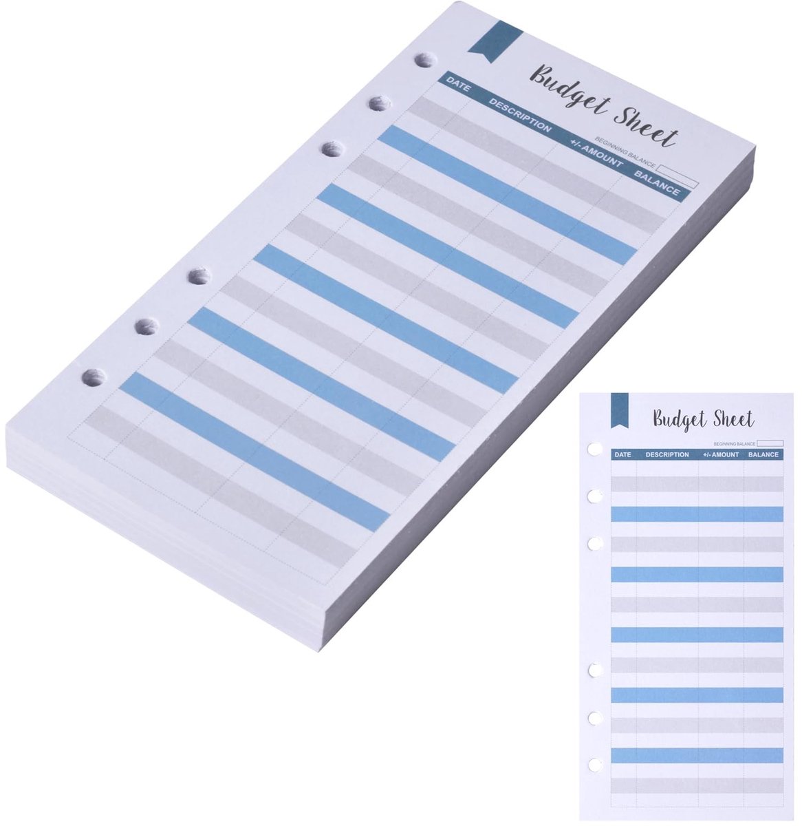 Dailygoods - A6 Budgetvellen voor Financiële Planning