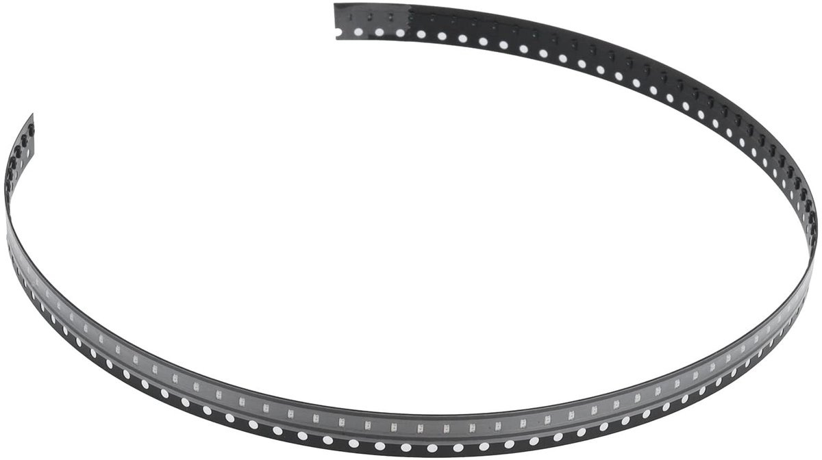 Dailygoods - 100-delige SMD LED-diodeverlichtingsset voor Doe-het-zelf (Geel Groen)