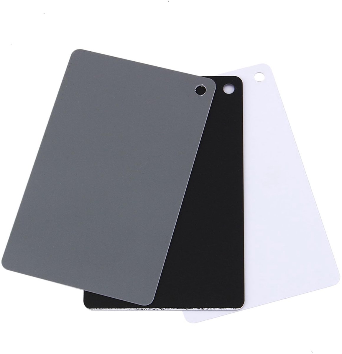 Dailygoods - 3-in-1 Lichtbalanskaartenset voor Digitale Fotografie