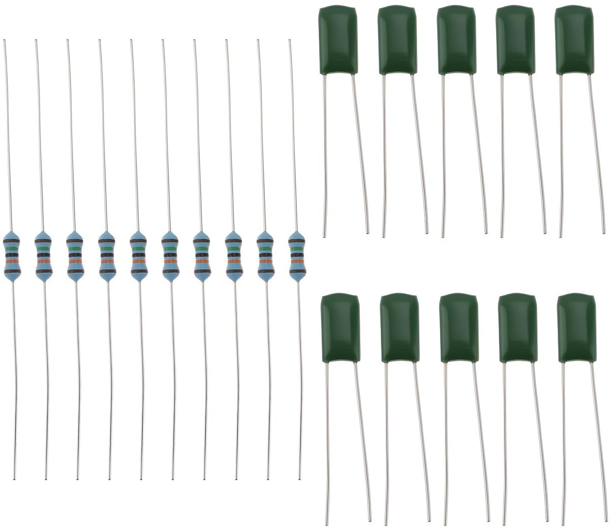 Dailygoods - 10 Sets Treble Bleed Volume Mod Kit voor Gitaar