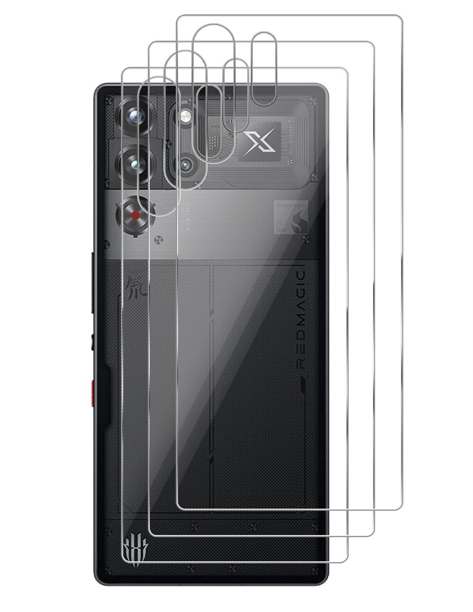 Dailygoods - Innovra - Dailygoods - 3-pack Rugbeschermer TPU voor Mobiele Apparaten