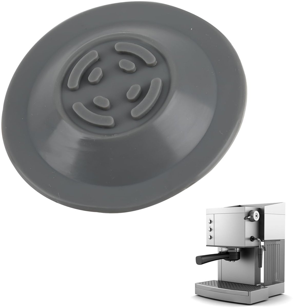 Dailygoods - Reinigingsschijf voor Koffiemachines 54 mm van Siliconen