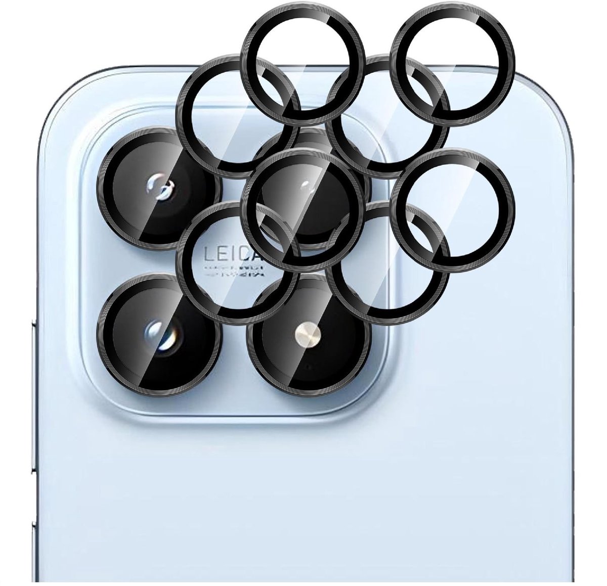 Dailygoods - Camerafolie voor Xiaomi 17 met Dubbele Bescherming