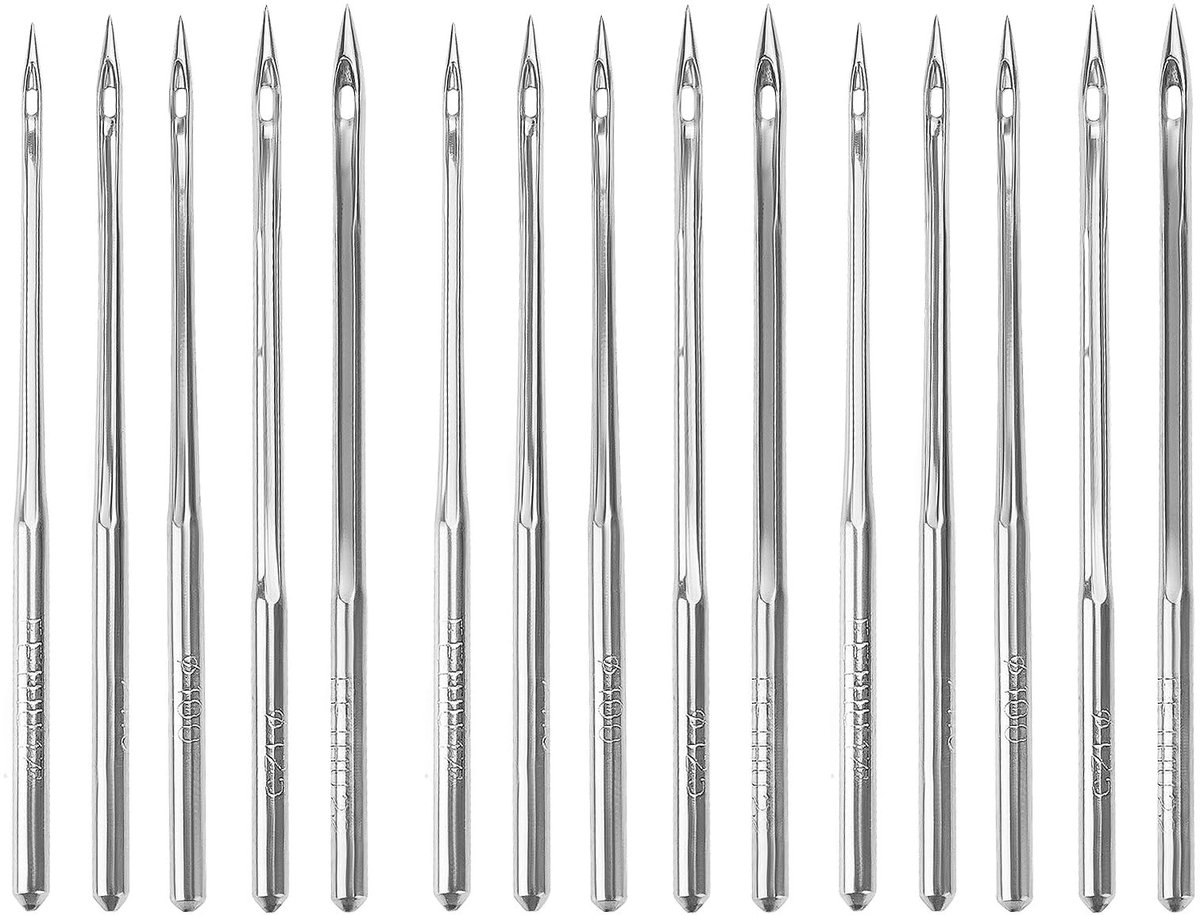 Dailygoods - 50 Stuks Universele Naaimachine Naalden voor Diverse Toepassingen