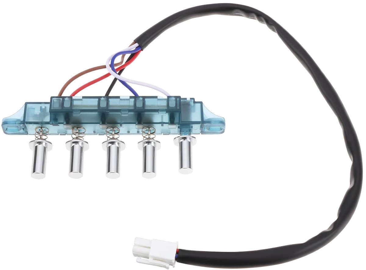 Dailygoods - 5-Knops Control Board Panel voor Afzuigkappen