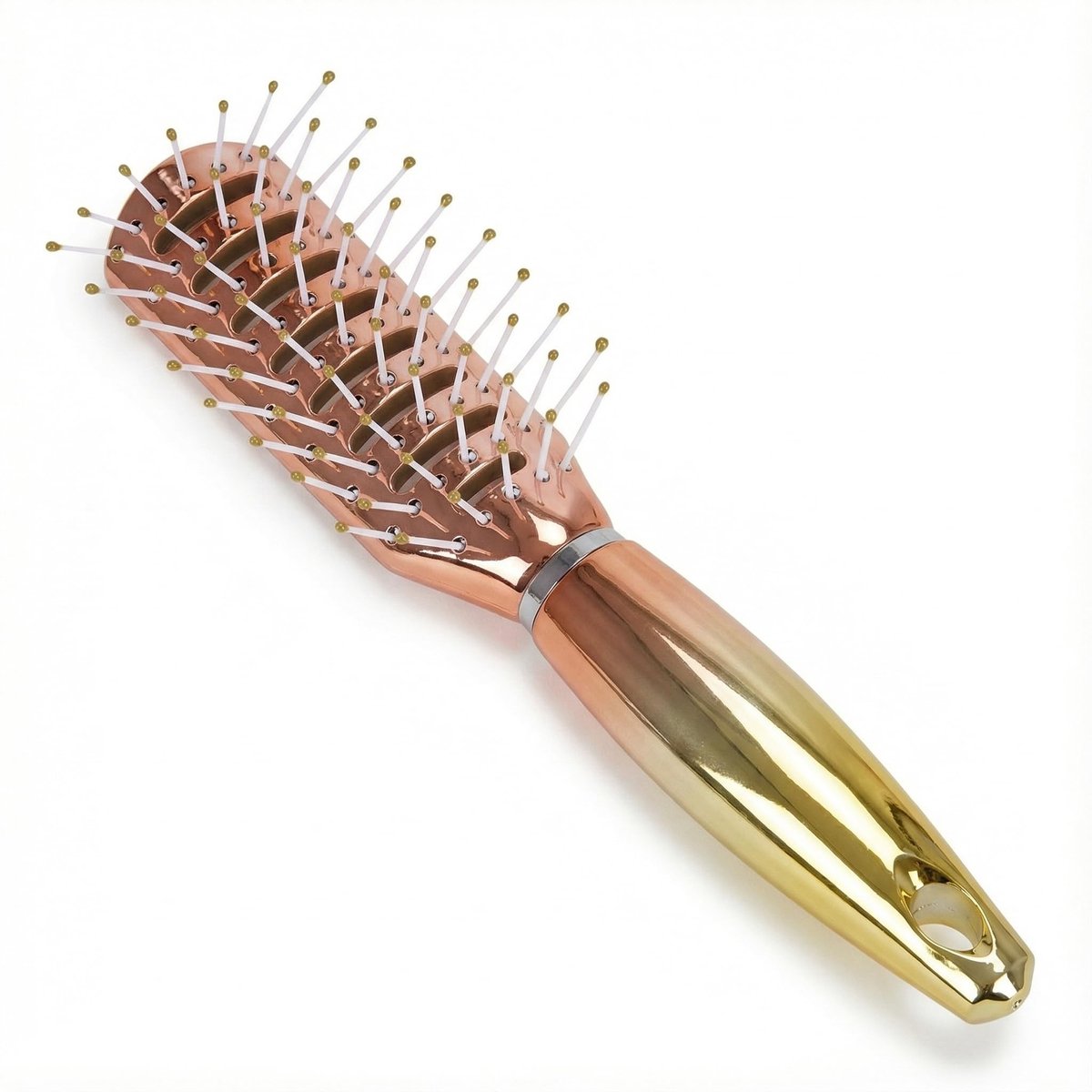 Dailygoods - Haarborstel met Ergonomische Handgreep en Nylon Borstels