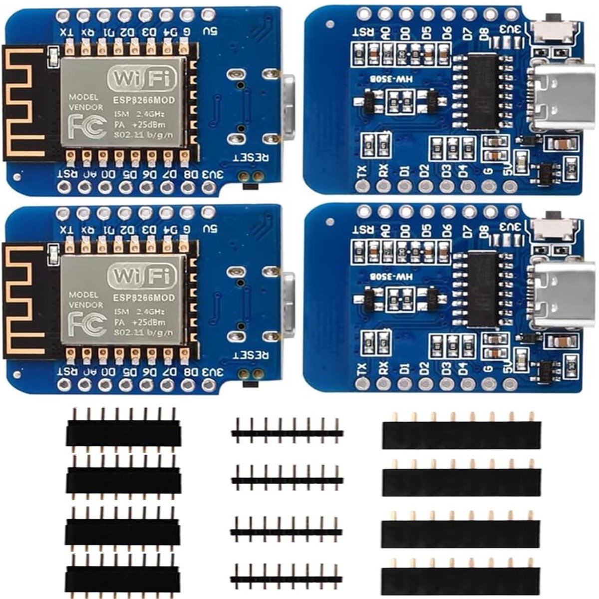 Dailygoods - Mini NodeMCU WiFi Board met ESP8266 voor IoT Projecten