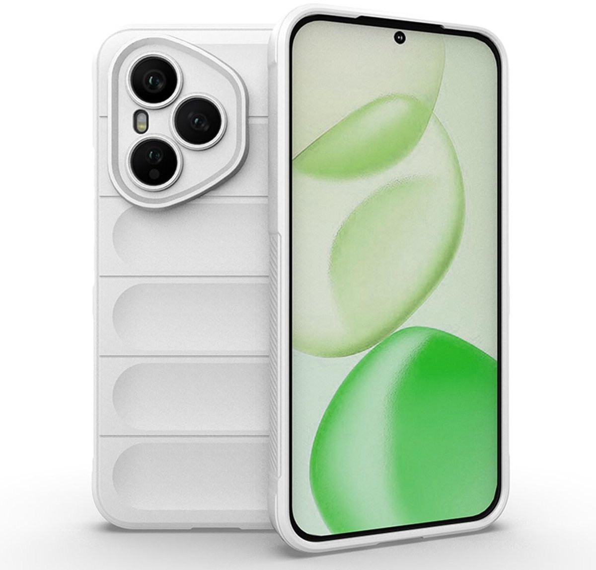 Dailygoods - Schokbestendige Hoes voor Honor 400 Pro met Airbag Ontwerp