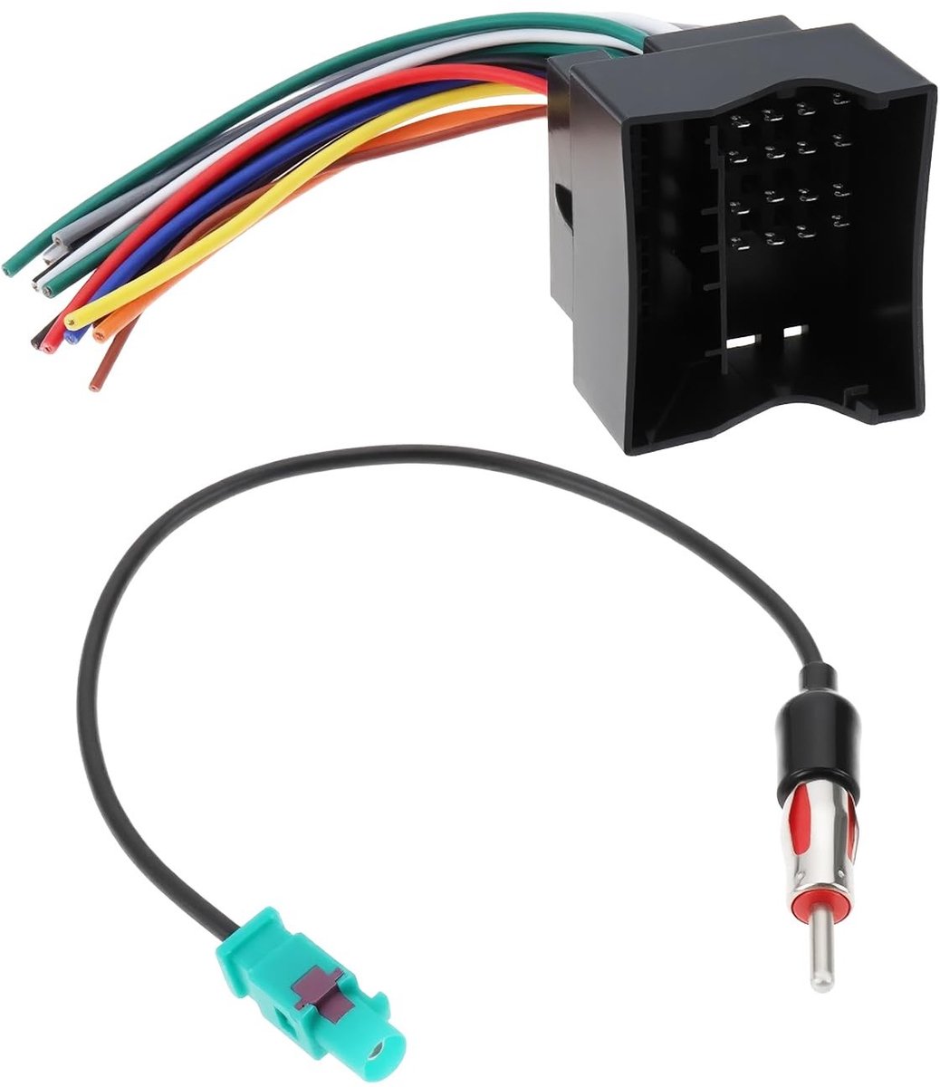 Dailygoods - Stereo Radio Kabelboom met Antenne Adapter