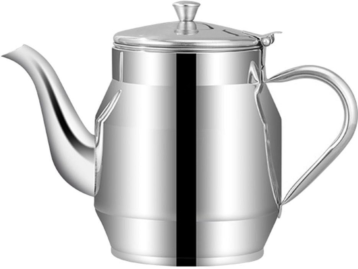 Dailygoods - Roestvrijstalen Oliefles met Filter voor Keuken 500 ml