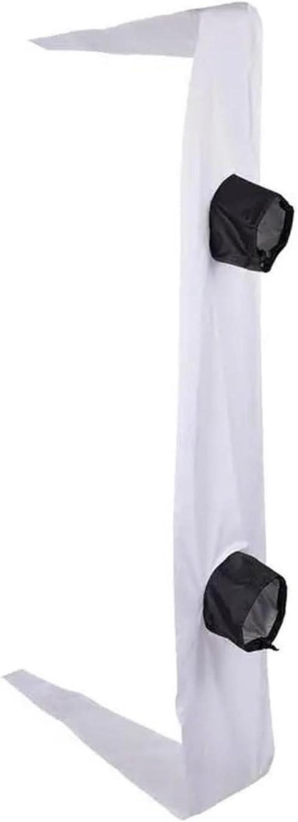 Raamafdichting Airco - Universele Set - Koelte Vasthouden - Waterdicht Polyester - 400 cm - Wit