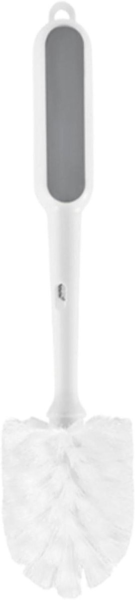 Schoonmaakborstel - Flessenborstel - Flessen Reinigen - Flexibele Kop - 28 cm Lengte - Zwart