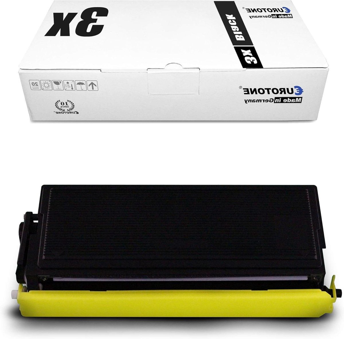 Tonercartridges - Printertoner - Tekst Printen - Hoge Capaciteit - 3 Stuks - Zwart