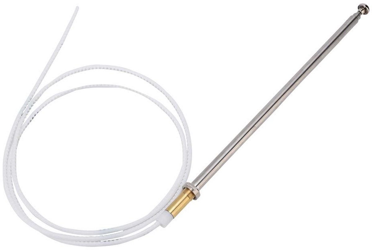 Dailygoods - Dailygoody - W124 Antenne - FM AM Antennemast - Hoogwaardig en Duurzaam - Geschikt voor W124 W126 - Reserveaccessoire voor Auto