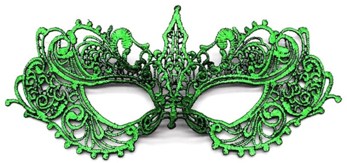 Dailygoods - Dailygoody - Sexy Kanten Masker - Venetiaans Maskerade - Perfect voor Feestjes - 9 Kleuren Keuze - Carnaval en Halloween - Dames en Meisjes