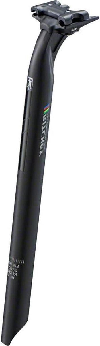 Fiets Zadelpen - Zadelbuis - Mountainbiken - 20mm Offset - 31.6 x 400 mm - Zwart