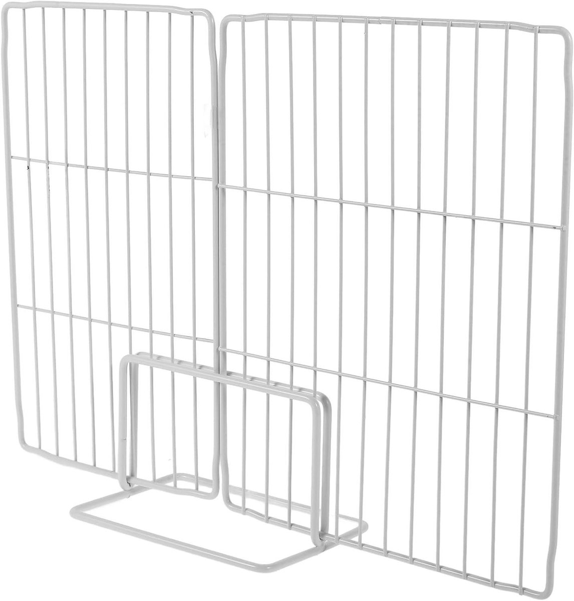 Koelkast Scheidingswand - Vrieskast Organizer - Voedsel Sorteren - Geventileerd Gaasontwerp - 39 x 29 x 10 cm - Wit