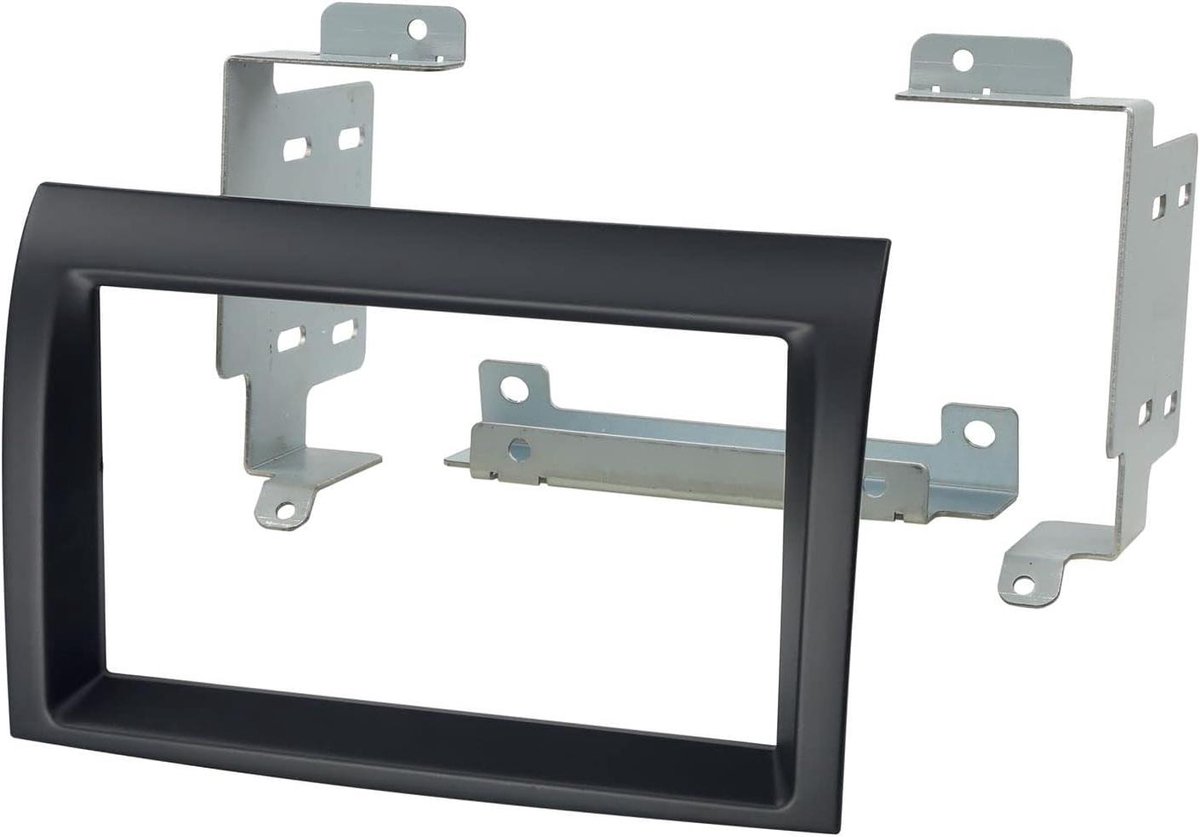 Inbouwframe Radio - Dubbel DIN - Auto Audio - Complete Set - 2 DIN - Zwart