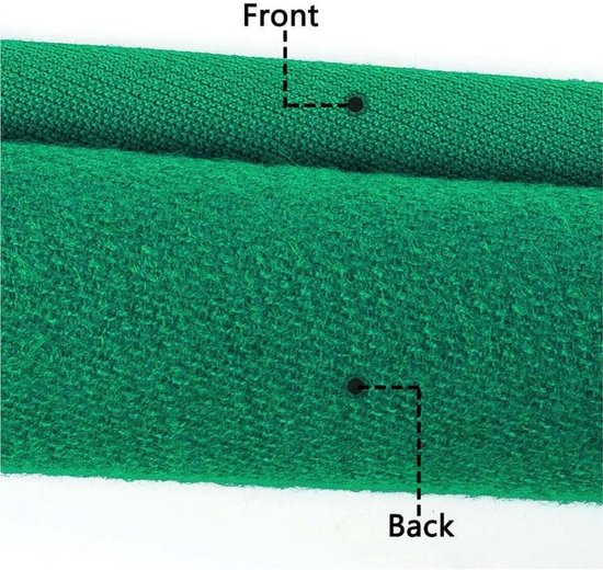 Biljarttafelkussen - Tafelkleed Vilt - Biljart Sport - Hoge Balsnelheid - 2.4m - Groen — afbeelding 3