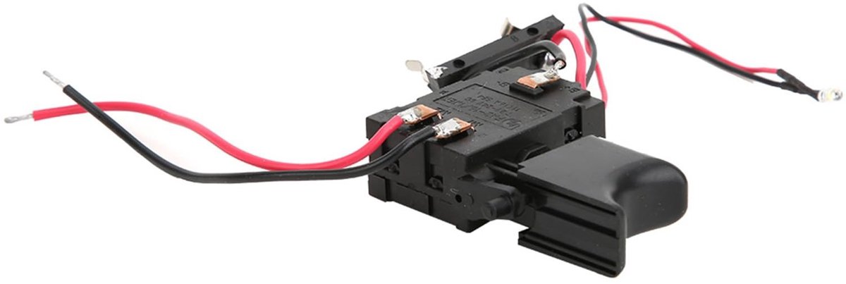 Dailygoods - Dailygoody - Lithium Batterij Trigger Schakelaar voor Boor - 7.2V tot 24V - Snelheidsregeling