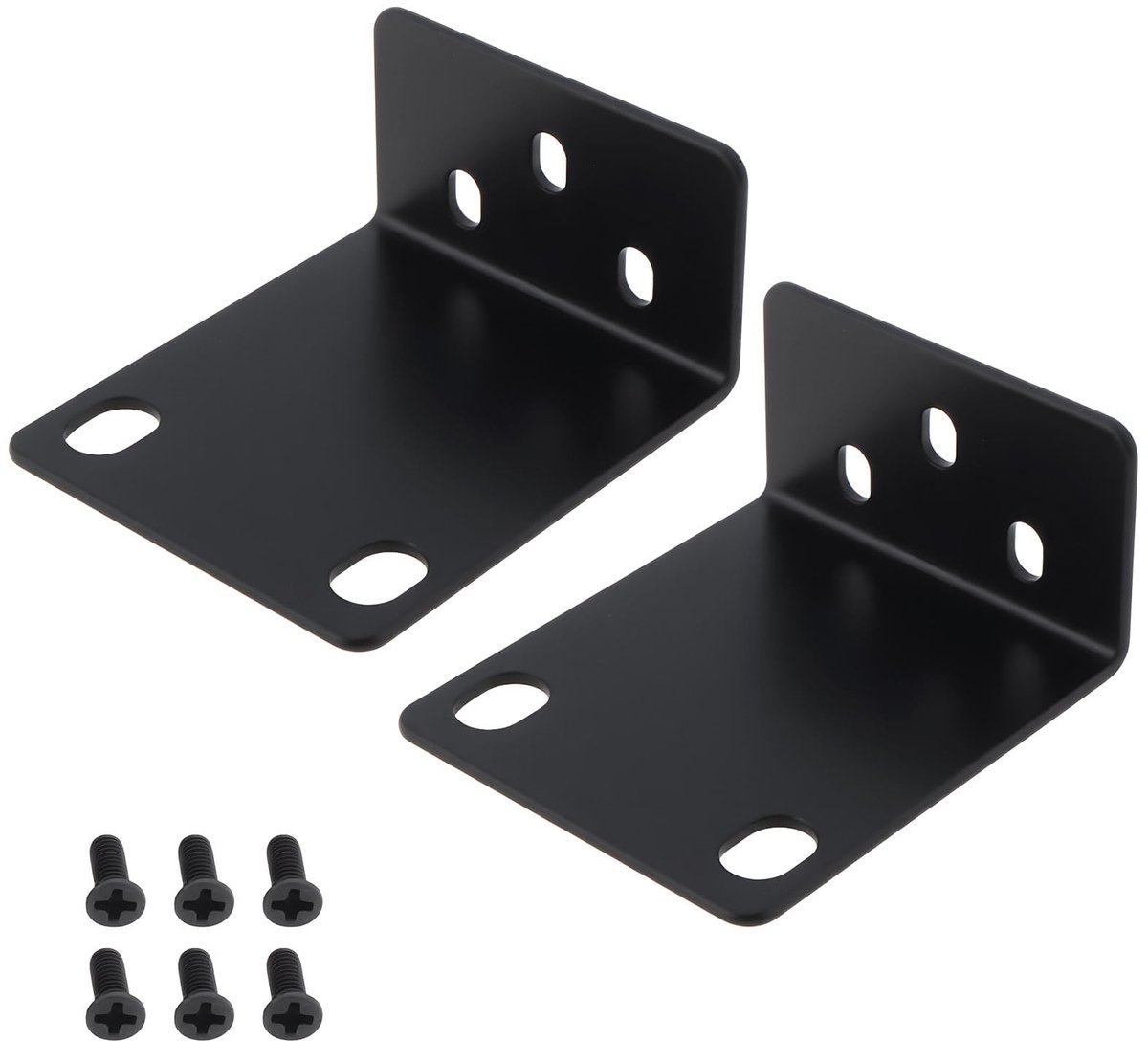 Dailygoods - Dailygoody - Verstelbare Rack Mounts - 2-Pack - Geschikt voor DVR/NVR - Ideaal voor beveiligingssystemen - Eenvoudige installatie - Perfect voor Hikvi...