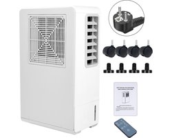 3-in-1 Mobiele airco - Draagbare airconditioner zonder installatie - koeling, ontvochtiging, ventilator - Geschikt voor Ontvochtiging - Laag geluid 38-44dB – Energiezuinig 200W – 3,5L watertank