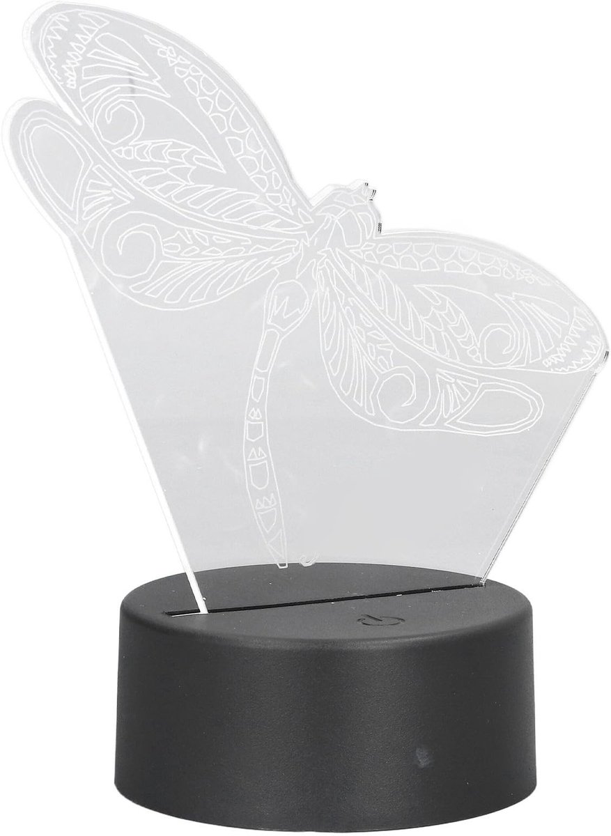 Dailygoods - 3D Kleur Veranderende LED Nachtlamp voor Kinderslaapkamer