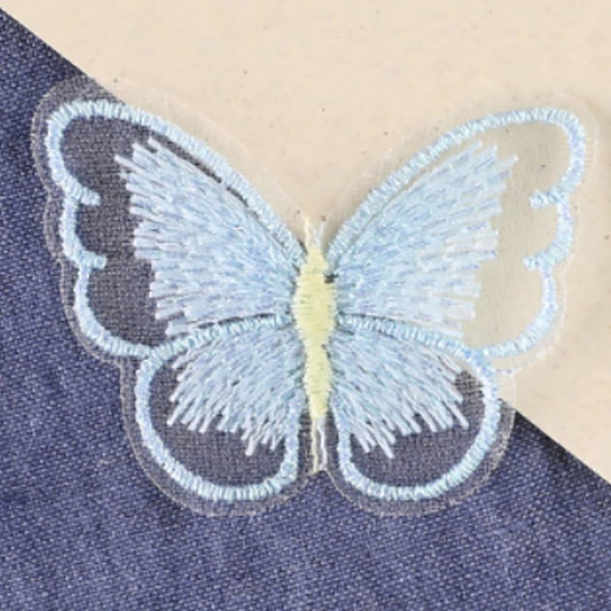 Dailygoods - Set van 60 Vlinderborduurpatches voor Handwerk