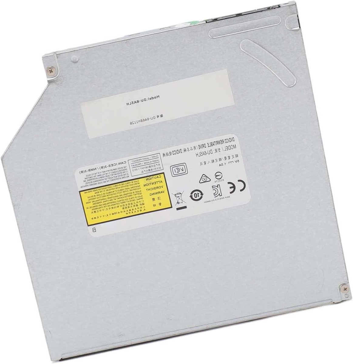Interne Optische Drive - Dvd-brander - Data Archiveren - Aluminium Legering - 9.5 Mm - Zwart