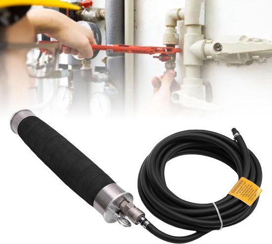 Opblaasbare Buisstekker - Riooltest Stop - Lekpreventie Bouwplaats - Sterk Rubber Materiaal - 41x6.5cm - Zwart — afbeelding 4