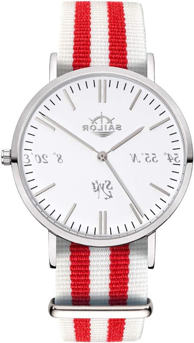 Dameshorloge - Polsaccessoire - Dagelijks Gebruik - Limited Edition - Nylon Band - Zilverkleurig