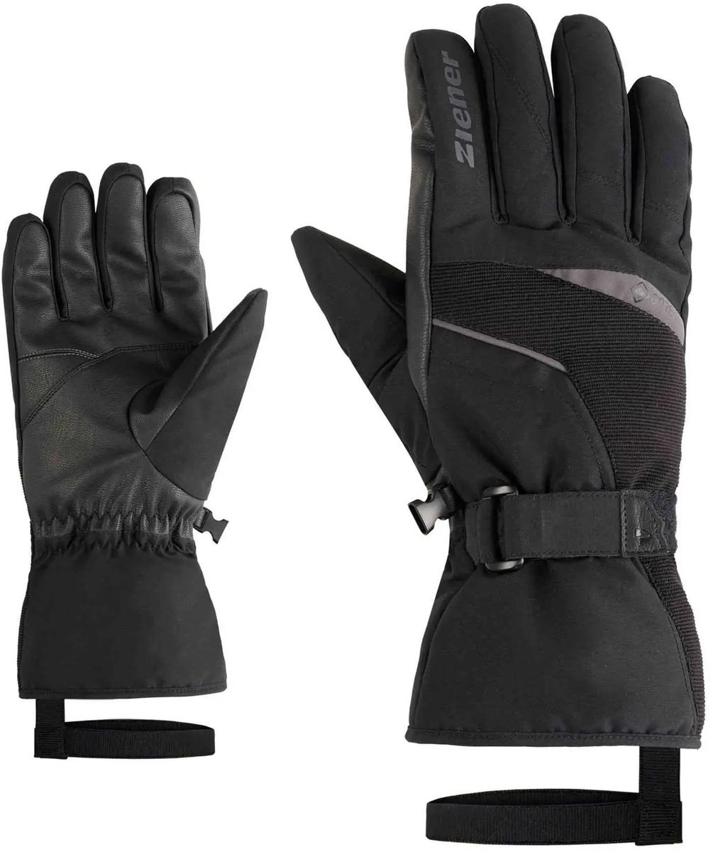 Skihandschoenen Ziener Galerius-Z Gtx Zwart