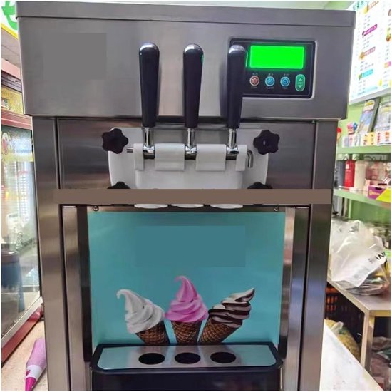 Ijsmachine Onderdeel - Reservebak - Softijs Maken - Eenvoudige Installatie - Standaard Maat - Wit — afbeelding 3