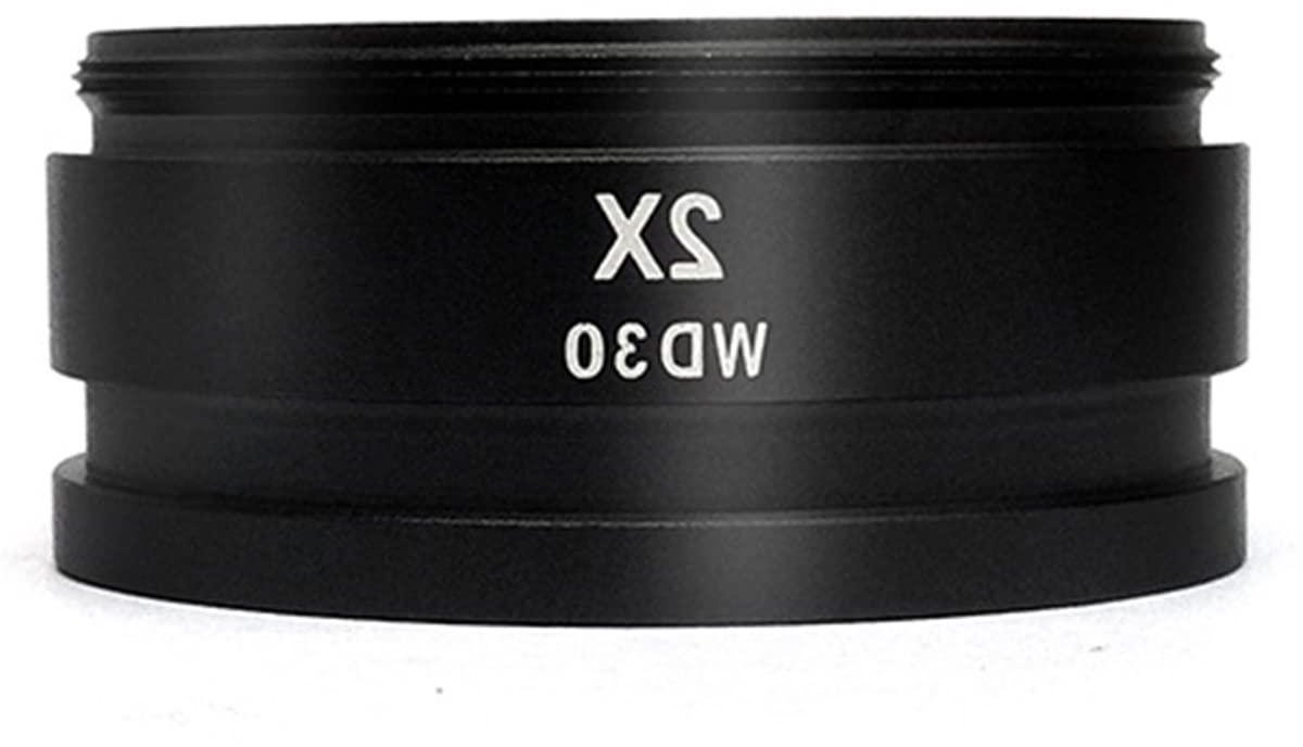 Microscoop Hulplens - Vergrotingslens - Gedetailleerd Onderzoek - Extra Werkafstand - 30mm WD - Zwart
