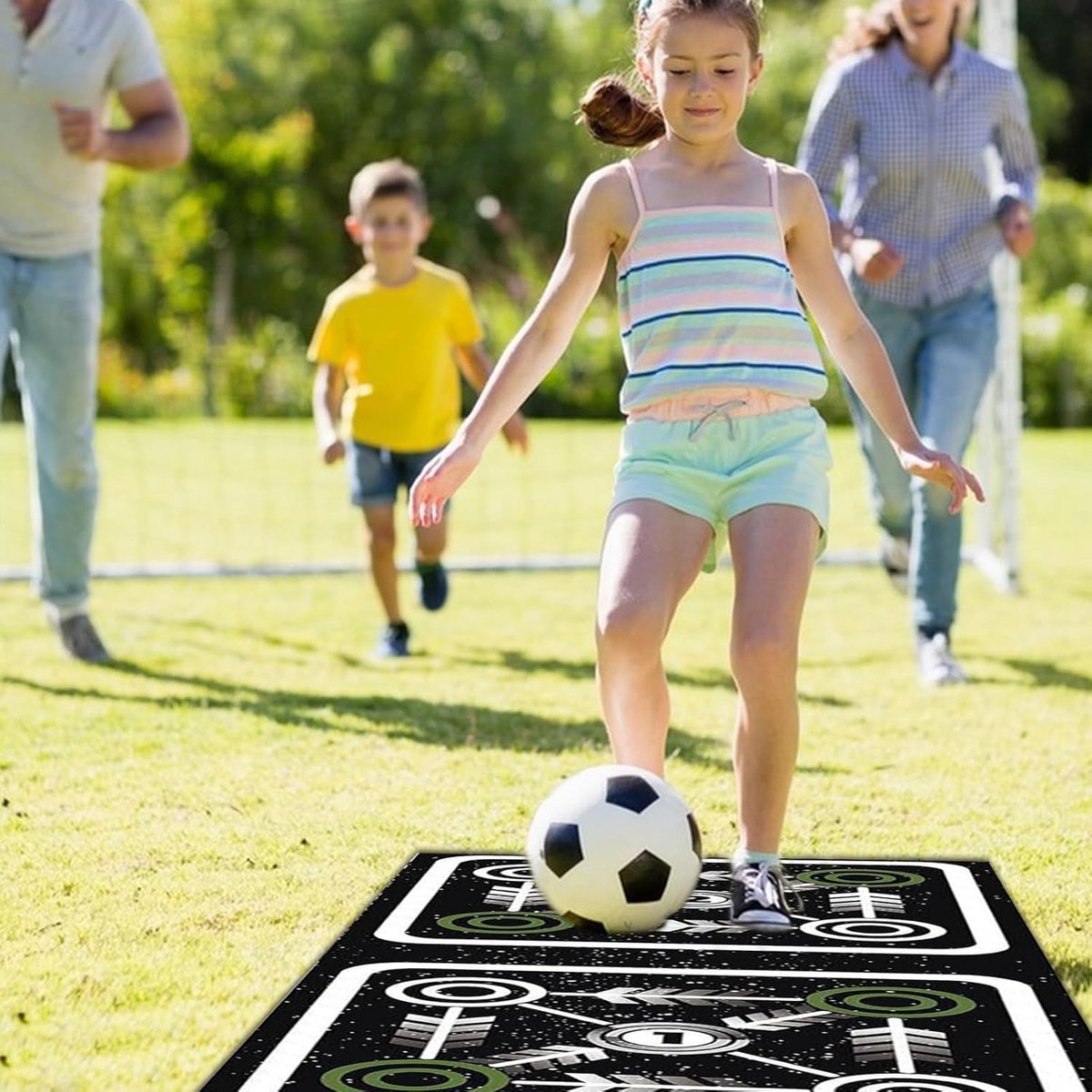 Voetbal Behendigheid Ladder - Trainingsmat Sport - Verbeter Beenspel - Antislip Grip - Verstelbare Afstand - Uniek Kenmerk