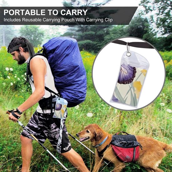 Microvezel Handdoek - Sneldrogende Handdoek Strandlaken - Sport en Reizen - Compact Opvouwbaar - 80 x 40 cm - Meerkleurig — afbeelding 2